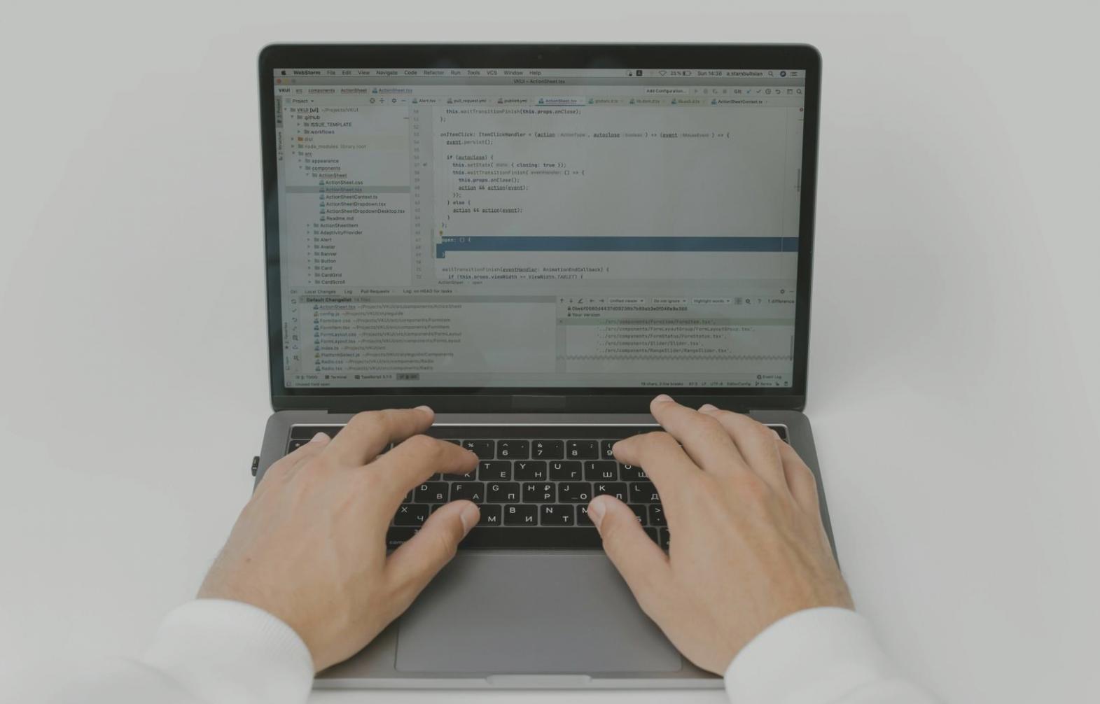 Mobile device showing app performance monitoring screen